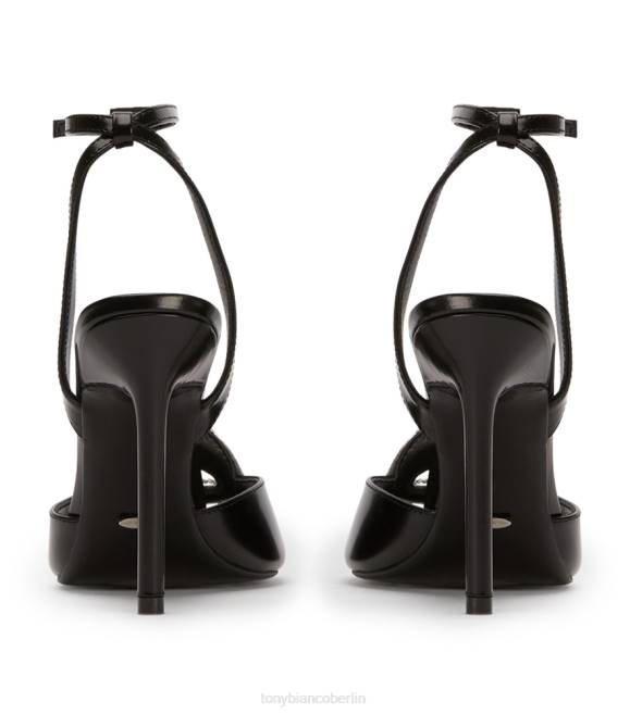Stöckelschuhe| de Tony Bianco Frauen Moshi-Absätze Schwarz hochglänzend 4624128